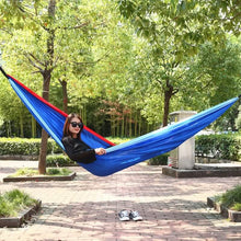 Load image into Gallery viewer, Camping Hammock Outdoor Portable Breathable Quick Dry Ultra Light

