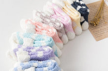 Load image into Gallery viewer, Candy Warm Lady Heart Cute Winter Kawaii Thick Casual Women Socks Fuzzy Fluffy Terry Warm Socks Short Cute Cotton Socks Winter Socks Short Socks For Men And Women
