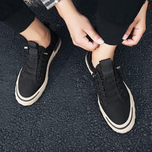 Load image into Gallery viewer, Canvas Men's Comfortable All-match Sneakers Breathable Cloth Casual Sports Flats Men Lightweight Outdoor Walking Sneakers Modern Design
