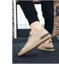 Load image into Gallery viewer, Canvas Men's Comfortable All-match Sneakers Breathable Cloth Casual Sports Flats Men Lightweight Outdoor Walking Sneakers Modern Design
