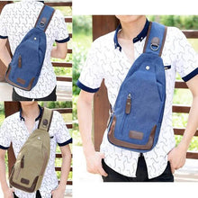 Load image into Gallery viewer, Canvas Shoulder Sling Bag - Assorted Colors
