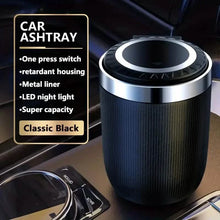 Load image into Gallery viewer, Car Ashtray Multi-functional Universal Household Portable Metal Liner Ashtray
