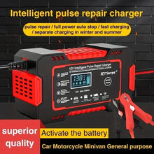 Load image into Gallery viewer, Car Battery Fast &amp; Efficiently Charger
