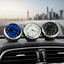 Load image into Gallery viewer, Car Clock Ornament Auto Watch  Mini Clock Car Dashboard Clocks Luminous Car Clock Pocket Stick-On Clock Cars Air Vent Clip Quartz Clocks Vehicle Dashboard Decoration Automobiles Interior Dashboard Time Display Digital Pointer Clock In Car Accessories
