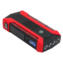 Load image into Gallery viewer, Car Jump Starter Booster with LCD Screen 4 Modes LED Flashlight
