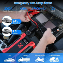 Load image into Gallery viewer, Car Jump Starter with Air Compressor
