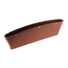 Load image into Gallery viewer, Car Organizer PU Leather Seat Slit Gap Pocket Storage
