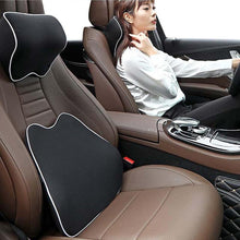 Load image into Gallery viewer, Car Seat Headrest Pillow Auto Memory Foam Car Neck Pillow Seat Head Support Lumbar Support For Office Chair Cushion Car Neck Headrest Pillow Car Accessories Cushion Auto Seat Head Support Neck Protector Automobiles Seat Neck Rest Car Neck For Car Auto
