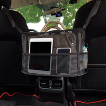 Load image into Gallery viewer, Car Storage Netting Pouch Seat Side Storage Mesh Organizer Bag
