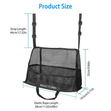 Load image into Gallery viewer, Car Storage Netting Pouch Seat Side Storage Mesh Organizer Bag

