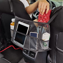 Load image into Gallery viewer, Car Storage Netting Pouch Seat Side Storage Mesh Organizer Bag
