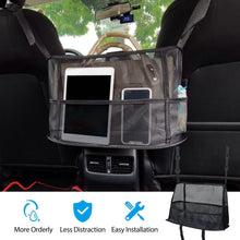 Load image into Gallery viewer, Car Storage Netting Pouch Seat Side Storage Mesh Organizer Bag
