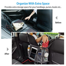 Load image into Gallery viewer, Car Storage Netting Pouch Seat Side Storage Mesh Organizer Bag
