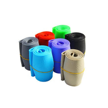 Load image into Gallery viewer, Car Styling Universal Car Silicone Steering Wheel Glove Cover Texture Soft Multi Color Soft Silicon Car Steering Wheel Cover Ethnic Style Car Accessories Steering Wheel Covers Anti Skid Better Grips Steering Wheel Cover Women Steering Wheel Accessories
