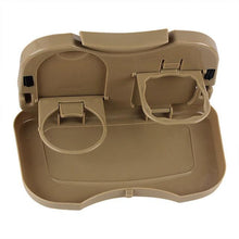 Load image into Gallery viewer, Car Table Steering Wheel Eat Work Cart Drink Food Coffee Goods Auto Steering Wheel Desk Holder Tray Car Laptop Computer Desk Mount Stand Seat Table Back Seat Headrest Tray for Eating Food Drink Writing Laptop Steering Wheel Tray
