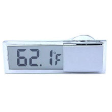 Load image into Gallery viewer, Car Thermometer Osculum Type LCD Vehicle-mounted Digital Thermometer
