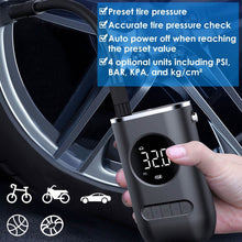 Load image into Gallery viewer, Car Tire Inflator Pump Portable 150 PSI with LED Light
