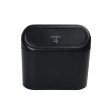Load image into Gallery viewer, Car Trash Can with Lid Hanging Vehicle Garbage Organizer
