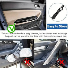 Load image into Gallery viewer, Car Windshield Sun Shade UV Rays and Heat Sun Visor Protector Foldable Reflector Umbrella
