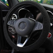 Load image into Gallery viewer, Carbon Fiber Sports Steering Wheel Cover
