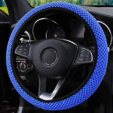 Load image into Gallery viewer, Carbon Fiber Sports Steering Wheel Cover
