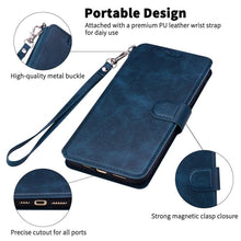 Load image into Gallery viewer, Card Holder Leather Protective Phone Case For Xiaomi Redmi 9C Case Luxury Leather Wallet Phone Case For Xiaomi Redmi 9C NFC Redmi9C 9 C NFC Flip Cover Shell
