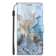 Load image into Gallery viewer, Card Holder PU Leather Wrist Strap Protective Wallet Case Marble Leather Case For Xiaomi Redmi Note 11S 11 Pro 5G Flip Cover Stand Wallet Book Case For Redmi Note11S 11Pro 5G 2022
