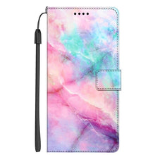 Load image into Gallery viewer, Card Holder PU Leather Wrist Strap Protective Wallet Case Marble Leather Case For Xiaomi Redmi Note 11S 11 Pro 5G Flip Cover Stand Wallet Book Case For Redmi Note11S 11Pro 5G 2022
