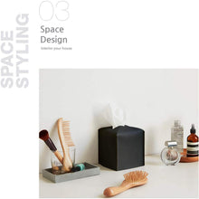 Load image into Gallery viewer, Carrotez Modern PU Leather Square Tissue Box Holder
