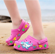 Load image into Gallery viewer, Cartoon Ocean Fashion Children Garden Shoes Boys Summer Slippers High Quality Kids Garden Children Clogs Boys Shoes Slides Sandals Clogs Children Beach Outdoor Walking Slipper
