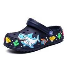 Load image into Gallery viewer, Cartoon Ocean Fashion Children Garden Shoes Boys Summer Slippers High Quality Kids Garden Children Clogs Boys Shoes Slides Sandals Clogs Children Beach Outdoor Walking Slipper
