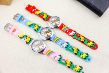 Load image into Gallery viewer, Cartoon Unicorn Childrens Watch 3D Rainbow Pony Girl Wristwatch Quartz Kids Watches Student Silicone Children Toddler Wrist Watch Birthday Gift For Girls Cute Child Watches

