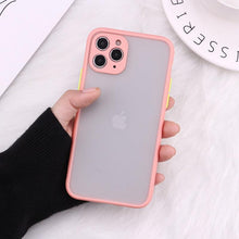 Load image into Gallery viewer, Case for iPhone Camera Protection Bumper Phone Cases For iPhone 14 14ProMax 14Plus 13Promax 13 12 11 Translucent Shockproof Back Cover Silicone Shock Proof Cover Lens Ring Protection
