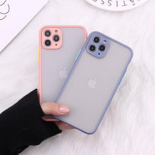 Load image into Gallery viewer, Case for iPhone Camera Protection Bumper Phone Cases For iPhone 14 14ProMax 14Plus 13Promax 13 12 11 Translucent Shockproof Back Cover Silicone Shock Proof Cover Lens Ring Protection
