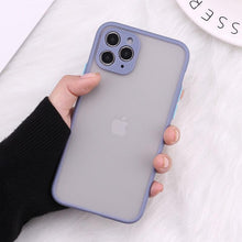Load image into Gallery viewer, Case for iPhone Camera Protection Bumper Phone Cases For iPhone 14 14ProMax 14Plus 13Promax 13 12 11 Translucent Shockproof Back Cover Silicone Shock Proof Cover Lens Ring Protection
