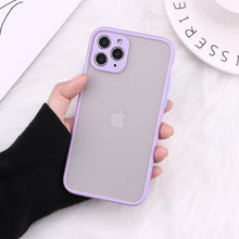Load image into Gallery viewer, Case for iPhone Camera Protection Bumper Phone Cases For iPhone 14 14ProMax 14Plus 13Promax 13 12 11 Translucent Shockproof Back Cover Silicone Shock Proof Cover Lens Ring Protection
