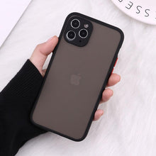 Load image into Gallery viewer, Case for iPhone Camera Protection Bumper Phone Cases For iPhone 14 14ProMax 14Plus 13Promax 13 12 11 Translucent Shockproof Back Cover Silicone Shock Proof Cover Lens Ring Protection
