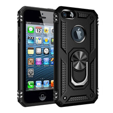 Load image into Gallery viewer, Cases With Ring for iPhone Slim Silicone Hard Cover Shock Absorption Lightweight Thin Case For iPhone 13 Pro Max 12 11 Case Magnet Ring Cover For iPhone Silicone Cover
