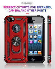 Load image into Gallery viewer, Cases With Ring for iPhone Slim Silicone Hard Cover Shock Absorption Lightweight Thin Case For iPhone 13 Pro Max 12 11 Case Magnet Ring Cover For iPhone Silicone Cover
