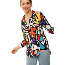 Load image into Gallery viewer, Casual Long Sleeve Button Down Shirts Tops
