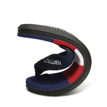 Load image into Gallery viewer, Casual  Men Blue Summer Flip Flops High Quality Men Flip Flops Breathable Beach Slippers Outdoor Cool Simple Design Comfortable Walking Sandals
