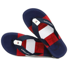 Load image into Gallery viewer, Casual  Men Blue Summer Flip Flops High Quality Men Flip Flops Breathable Beach Slippers Outdoor Cool Simple Design Comfortable Walking Sandals
