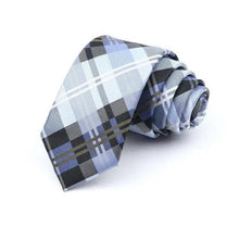 Load image into Gallery viewer, Casual Skinny Men Ties Fashion Polyester Comfortable Striped Necktie Business Design Formal Slim Office Necktie For Men

