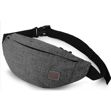 Load image into Gallery viewer, Casual Water Resistant Durable Polyester Small Outdoor Lightweight Crossbody Fanny Pack For Men Cool Sports Waist Bag
