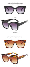 Load image into Gallery viewer, Cat Eye Design For Women Sunglasses Female Personality  Big Size Frame Decent Sun Shade Glasses  Trending over Size Sunglasses Thick Frame Square Sunglasses for Men Women Retro Sun Glasses UV400 Protection Fashion Trendy Style
