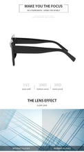 Load image into Gallery viewer, Cat Eye Design For Women Sunglasses Female Personality  Big Size Frame Decent Sun Shade Glasses  Trending over Size Sunglasses Thick Frame Square Sunglasses for Men Women Retro Sun Glasses UV400 Protection Fashion Trendy Style
