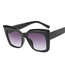 Load image into Gallery viewer, Cat Eye Design For Women Sunglasses Female Personality  Big Size Frame Decent Sun Shade Glasses  Trending over Size Sunglasses Thick Frame Square Sunglasses for Men Women Retro Sun Glasses UV400 Protection Fashion Trendy Style
