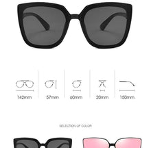 Load image into Gallery viewer, Cat Eye Sunglasses for Women Classic Sunglasses For Women New Retro Square Shape  Glasses For Women/Men New Luxury Designer Eyewear Sunglasses
