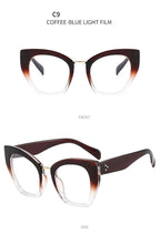 Load image into Gallery viewer, Cat Eyes Anti Blue Light Blocking Glasses Optical Glasses Women Men Computer Glasses Prescription Spectacle Frames Unisex Reduce Eye Strain For Men And Women
