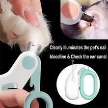 Load image into Gallery viewer, Cat Nail Clipper with LED Light
